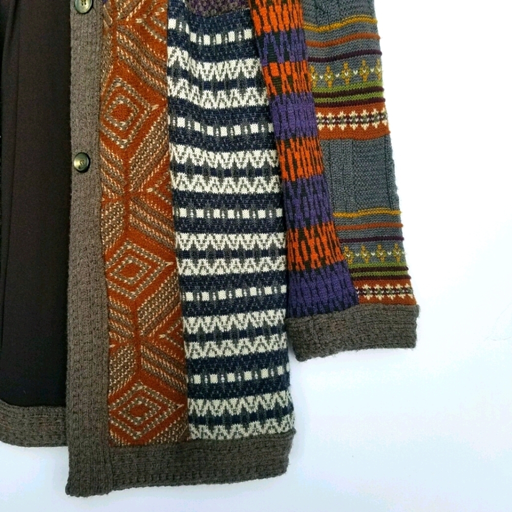 ETRO Designer Patchwork Coat EUC! - Picture 9 of 12